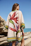 Farm Rio Strilitzia Kimono in Blush