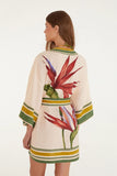 Farm Rio Strilitzia Kimono in Blush