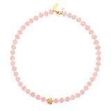 Talis Chains Tokyo Choker in Pink Quartz