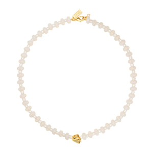 Talis Chains Tokyo Choker in White Opal