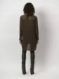 Dante 6 Verona Silk Tunic in Olive