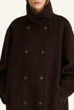 Style In Tovino Coat in Coffee