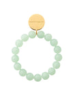 Vanessa Baroni Mini Beads Flex Bracelet Opaline Mint