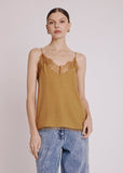 Berenice Taylor Silk Cami in Brown