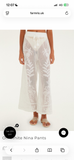 Farm Rio Nina Pants in Off White