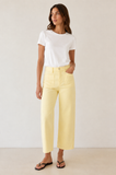 Frame Anchor Pant in Lemon