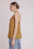 Berenice Taylor Silk Cami in Brown