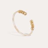 Gas Bijoux Sari Strass Bracelet in Gold