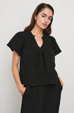 Rails Sayer Top in Black
