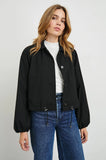 Rails North Twill Jkt in Black