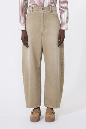 Maxmara Weekend Arcadia Jeans in Light Beige