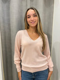 Colorush Ria Elegant V-Neck in Rose