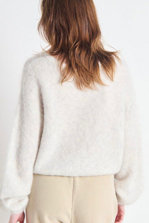 American Vintage Niby 18 Knit in Polar Chine