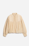 Vanessa Bruno Dahlia Top in Beige