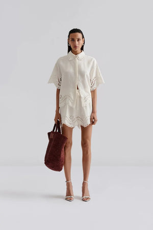 Malina Cressida Shirt in White