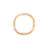 Vanessa Baroni Soft Edge Bangle in Creme Brulee Marble