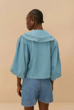 Farm Rio Denim Shirt