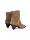 Dante 6 Kaia Stud Boots in Brown