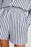 Rails Leighton Shorts in White Blue
