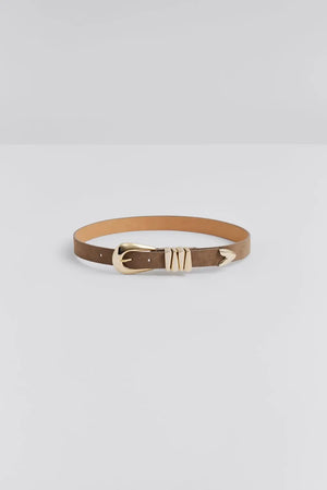 Malina Azelia Belt in Taupe