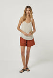 Scarlet Poppies Yara Top in White