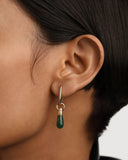 Pdpaola Aventurine Jupiter Drop in Green