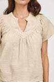 Rails Sayer Top in Flax