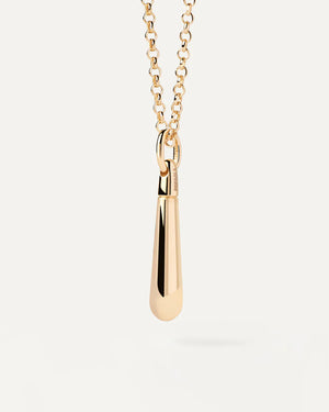Pdpaola Large Drop Pendant in Gold