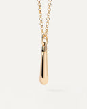 Pdpaola Large Drop Pendant in Gold