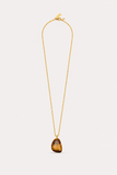 Talis Chains Rock Stone Pendant in Tigers Eye