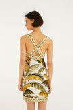 Farm Rio Trancoso Mini Dress in Sand