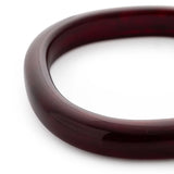 Vanessa Baroni Soft Edge Bangle in Bordeaux Marble