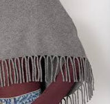 Berenice Marmo Poncho in Grey