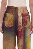 120% Lino Trousers in Multi