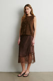 Second Female Wila Lace Skirt in Carafe