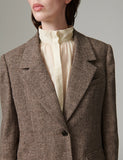 Day Birger Et Mikkelson Wales Tartan Jkt in Brown