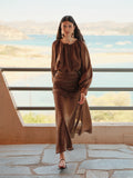 Devotion Nomad Blouse in Chocolate