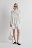 Mei Meij Stitch Shirt in White