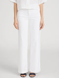 Frame Le Slim Palazzo in White
