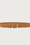 Varley Deena Suede Belt in Caramel