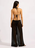 Seafolly Drawstring Pants in Black