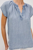 Rails Maribel Top in Cloud Wash