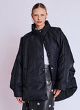 Berenice Volcan Oversized Jacket in Black