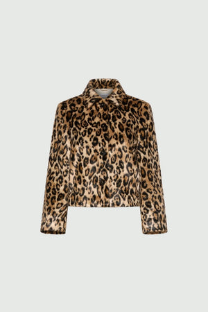 Marella Angel Jacket in Animal Print