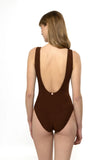 Sorbet Island Riva Swimsuit in Chocolate