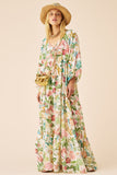 120% Lino Dress in Multi