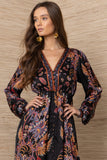 Hale Bob Posie Dress in Black