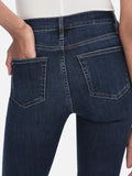 Frame Le High Straight Long Jean in Majesty