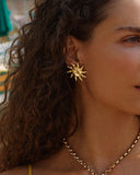 Edblad Sun Studs in Gold