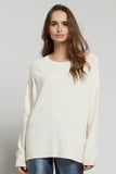 Maevy Lion Round Neck in Off White